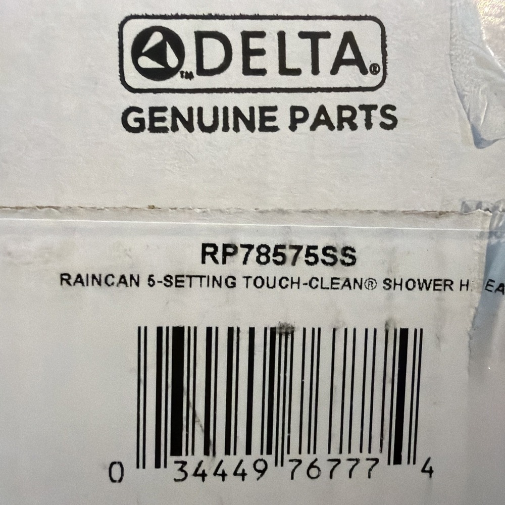 Delta RP78575SS 1.75 GPM Multi Function Shower Head‎ - Stainless